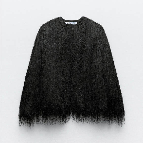 Zara Jackets & Blazers - COPY - FRINGED ZARA JACKET. NWT ABSOLUTELY STUNNING❣️